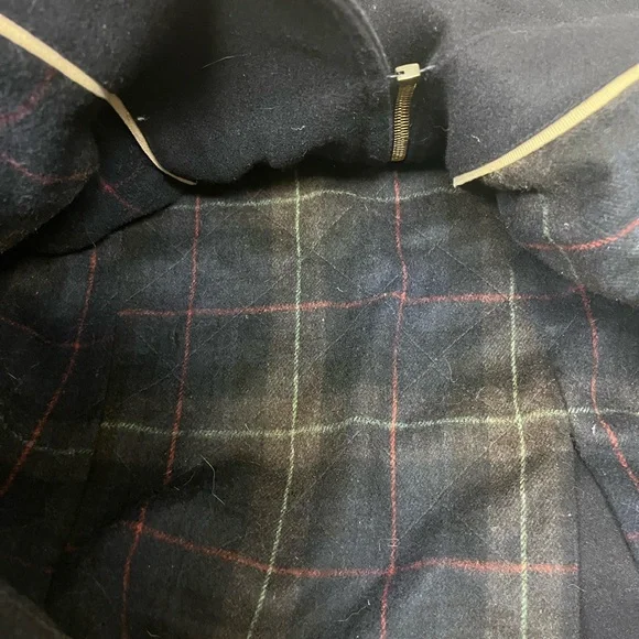 American Eagle Men’s Nautical Wool Duffle Coat Navy Blue Size M